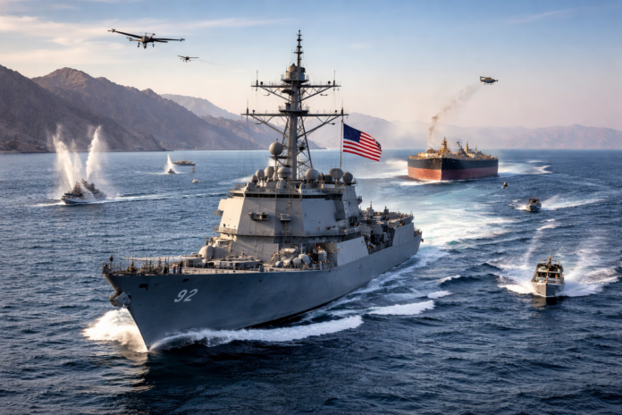 Ținte tentante pentru Iran. Poate America să curețe Strâmtoarea Ormuz de dronele și minele Teheranului?