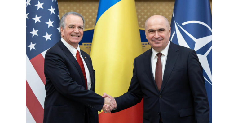 Premierul Ilie Bolojan a discutat cu noul ambasador al SUA, Darryl Nirenberg, la Palatul Victoria