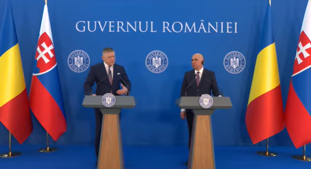 Ilie Bolojan, după întâlnirea cu Robert Fico: Cooperarea economică este una dintre bazele relaţiei noastre
