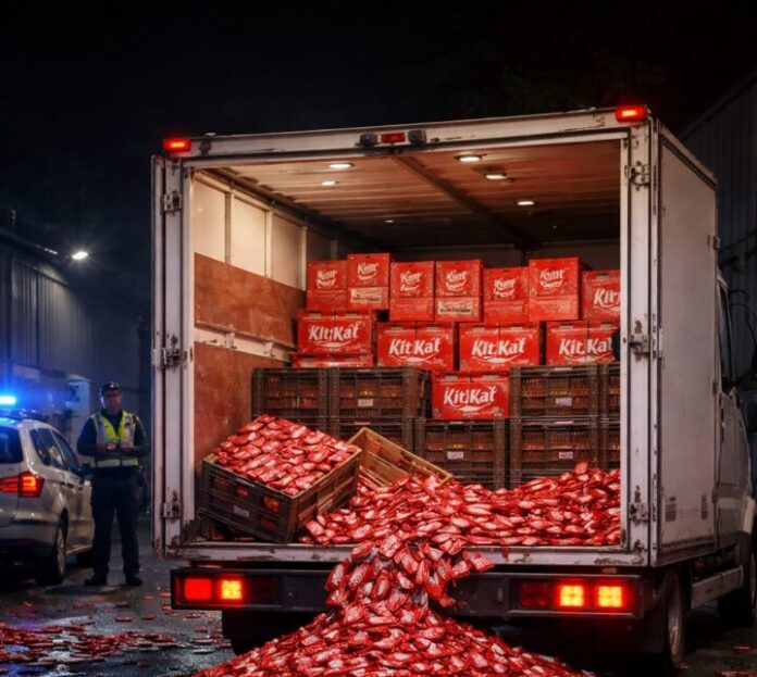 Un camion cu 12 tone de ciocolată KitKat, furat în Europa. Risc de penurie