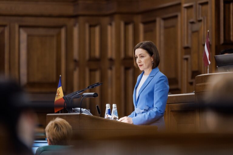 Moldova’s Maia Sandu pushes for development of interceptor drones