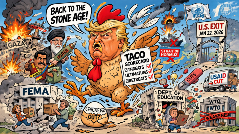 Dă Trump mereu bir cu fugiții ? În loc de TACO, i s-ar potrivi mai degrabă TESCO