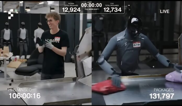 Robots at Work: Less Human-Like, More Efficient