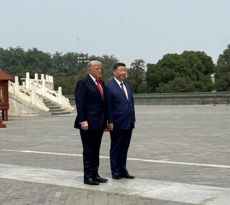 Trump, primit de Xi la sediul conducerii Partidului Comunist
