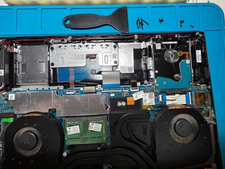 Ce se întâmplă în interiorul unui laptop care nu a fost curățat niciodată