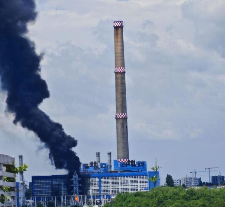 Al doilea incendiu la CET Vest București în mai puțin de o lună