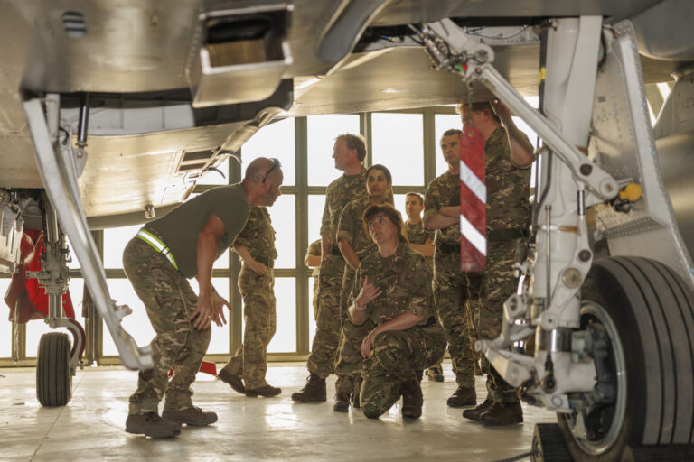 PHOTOS | UK Armed Forces MPs visit RAF personnel conducting NATO enhanced Air Policing in Romania