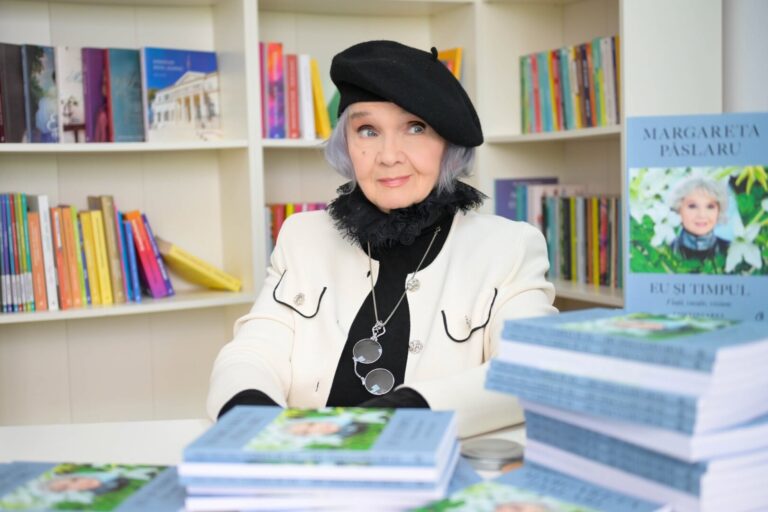 Volum memorialistic „Eu și timpul. Viață, vocație, viziune. Continuarea”, lansat la Bookfest de Margareta Pâslaru