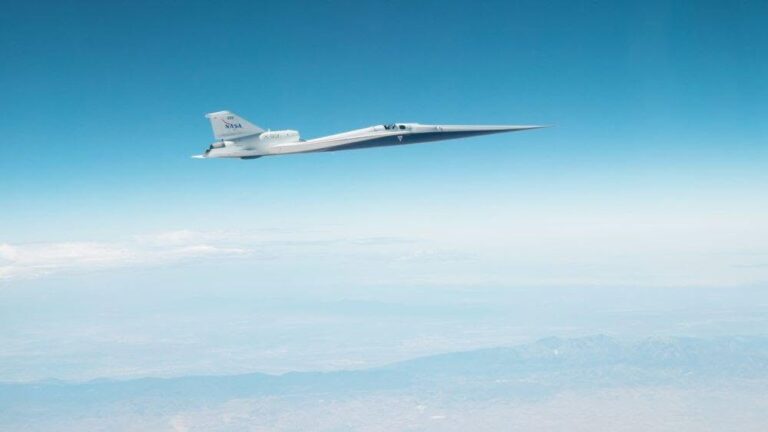 VIDEO  Avionul experimental X-59 al NASA a doborât pentru prima oară bariera sonică