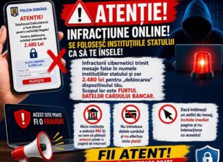 O nouă metodă de fraudă online – avertisment MAI
