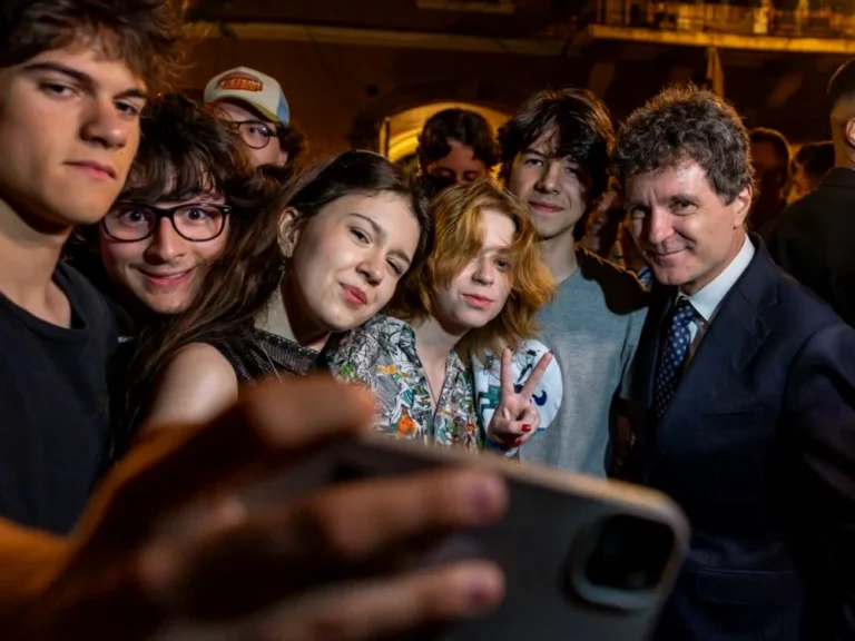 Romanian president makes surprise late-night walkabout amid political crisis
