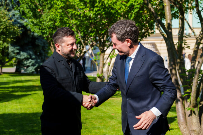 Nicușor Dan și Volodimir Zelenski / Sursa: Presidency.ro Nicușor Dan și Volodimir Zelenski / Sursa: Presidency.ro