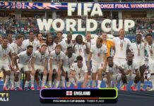 Anglia a învins Franța în finala mică de la Cupa Mondială. Meci spectaculos, cu zece goluri