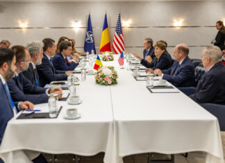Nicuşor Dan – întrevedere cu delegaţia Congresului Statelor Unite ale Americii la Summitul NATO