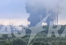 VIDEO | Rusia susţine că drone ucrainene au lovit un terminal petrolier din Sankt Petersburg