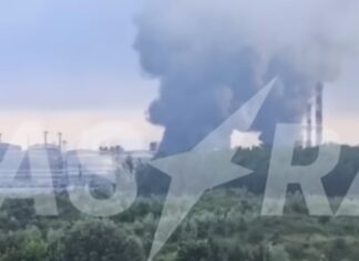 VIDEO | Rusia susţine că drone ucrainene au lovit un terminal petrolier din Sankt Petersburg