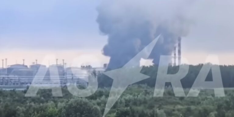 VIDEO | Rusia susţine că drone ucrainene au lovit un terminal petrolier din Sankt Petersburg
