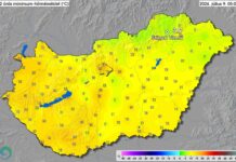 Record de temperatură minimă, doborât în nord-estul Ungariei