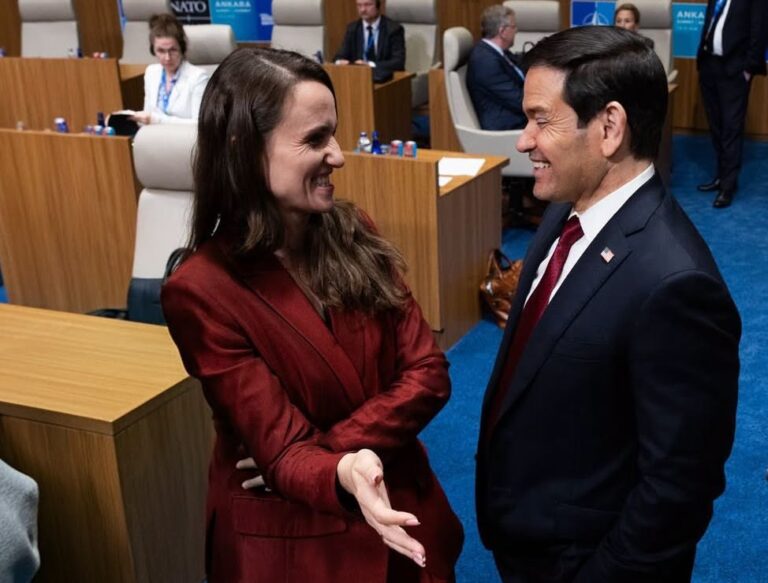Summit NATO | Oana Ţoiu, discuţii cu secretarul de stat american Marco Rubio